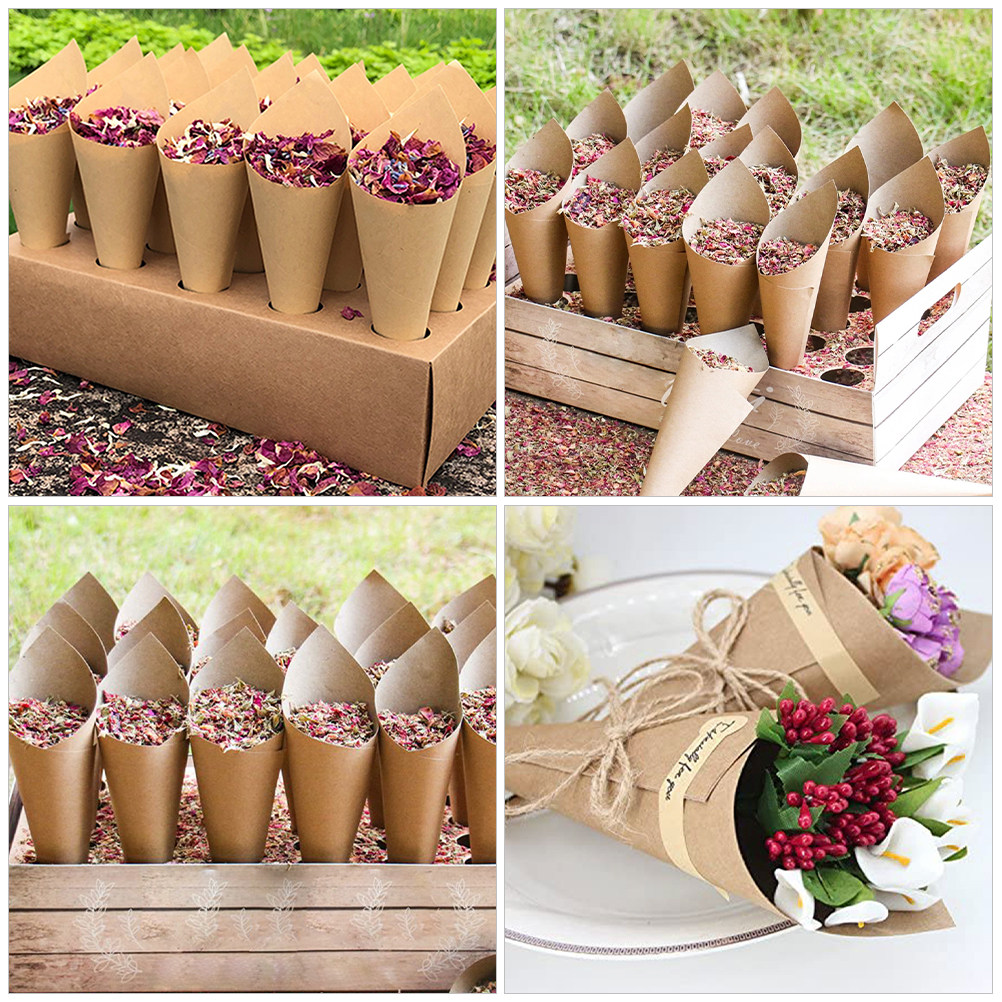 กรวยกระดาษรูปกลีบดอกไม้ 90 ชิ้ - Papercraft Supply Confetti บทวิจารณ์และราคา