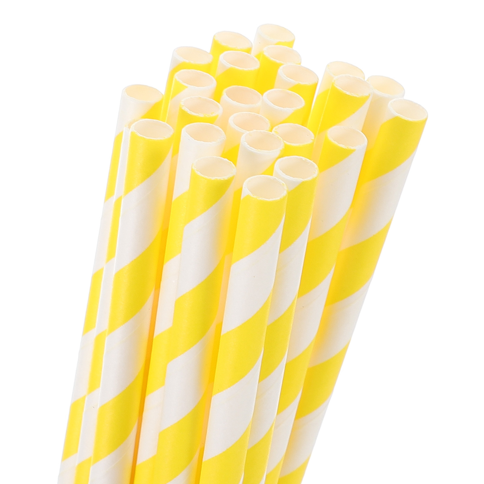 หลอดกระดาษหลากสี 100 ชิ้น สำหร - Paper Straw Color บทวิจารณ์และราคา