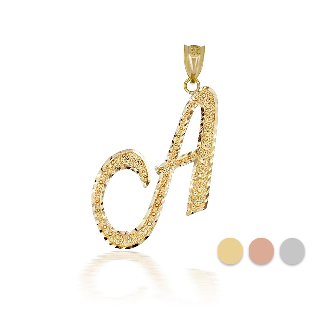 Gold ตัวแรกตัวอักษร 
