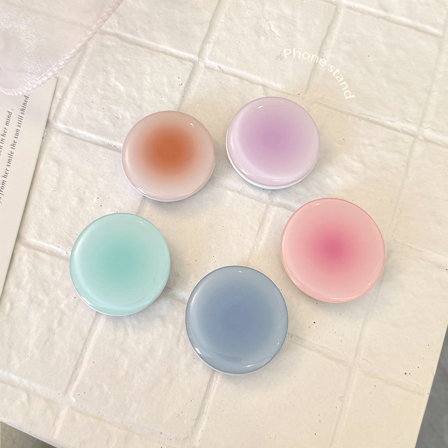 ที่จับโทรศัพท์แบบไล่สีสไตล์ In - Event Support บทวิจารณ์และราคา