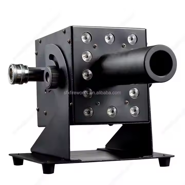 เครื่องพ่น CO2 DMX RGB LED สำห - Event Party Dj บทวิจารณ์และราคา