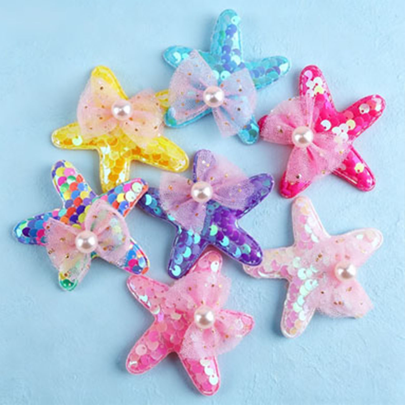 กิ๊บติดผมรูปปลาดาวประดับเลื่อม - Glitter Tablecloth บทวิจารณ์และราคา