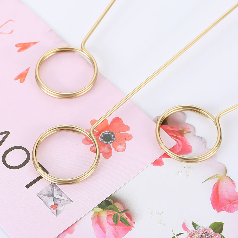 ที่เสียบการ์ดโลหะสีทองหรูหรา 4 - Centerpiece Stick บทวิจารณ์และราคา