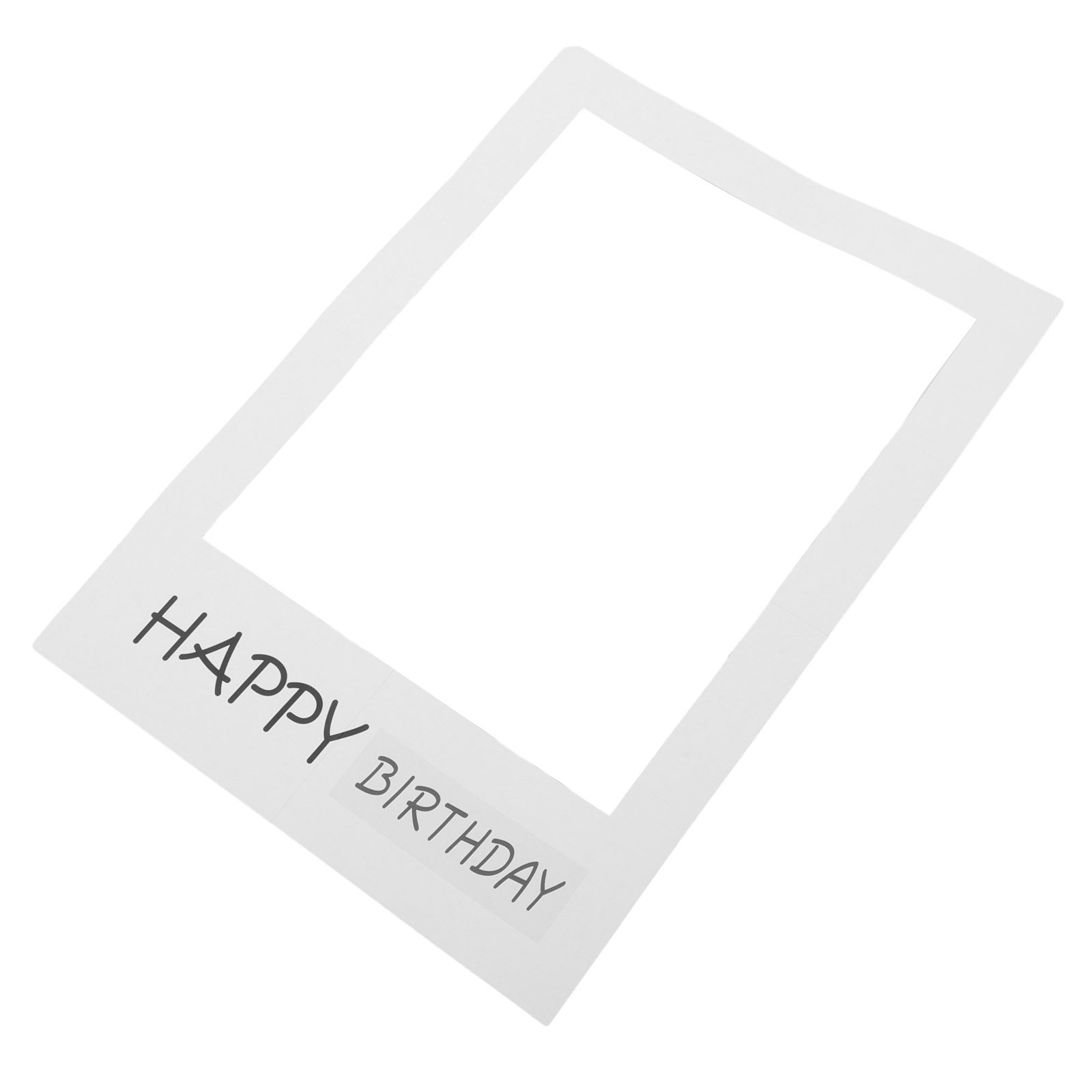 อุปกรณ์ถ่ายภาพวันเกิด กรอบกระด - Photo Booth Frame บทวิจารณ์และราคา