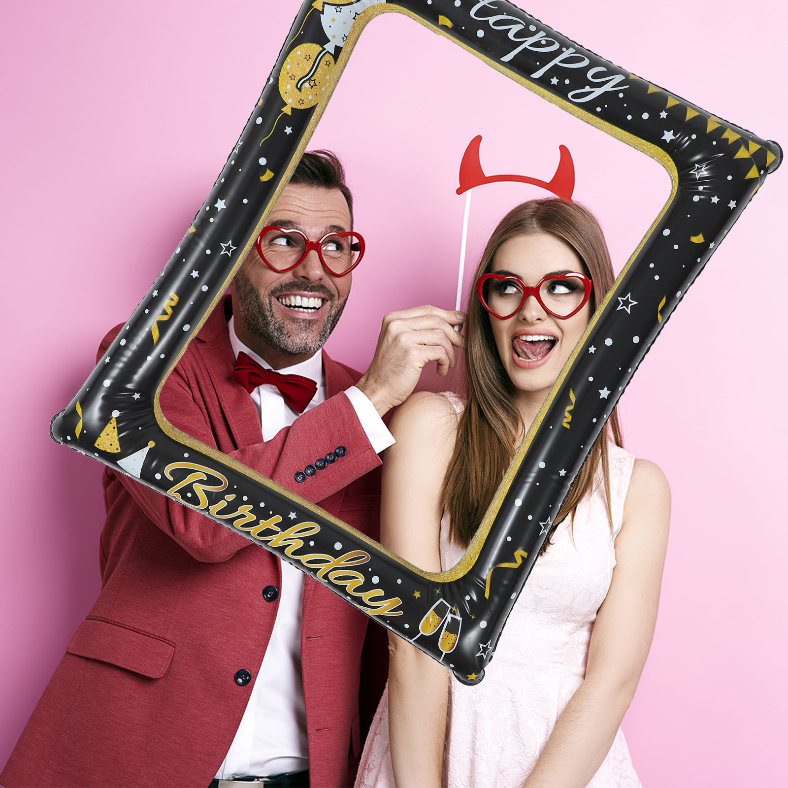 กรอบถ่ายรูปแบบเป่าลม ทำจาก PVC - Photo Booth Frame บทวิจารณ์และราคา