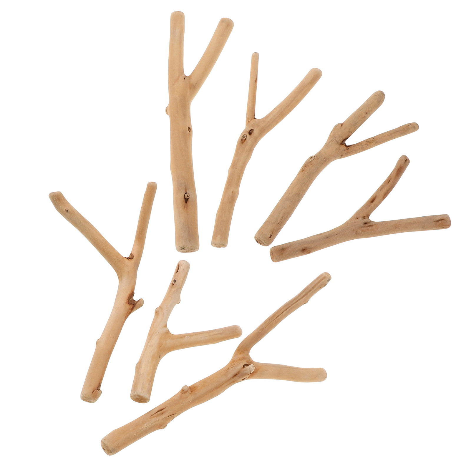 กิ่งไม้ลอยน้ำขัดเงาด้วยมือ ไม้ - Centerpiece Stick บทวิจารณ์และราคา